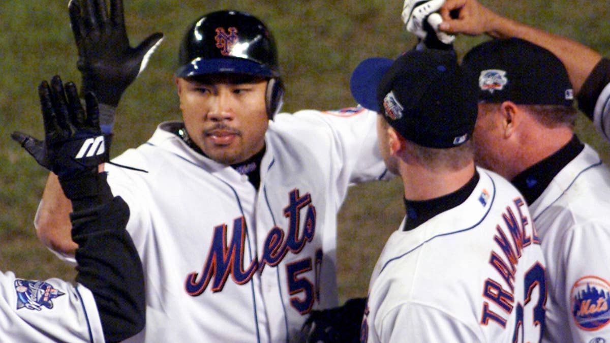The Mets won 94 games successful  the 2000 regular   season, portion    the Yankees won 87 games. AFP PHOTO/Don EMMERT (Photo recognition  should work   DON EMMERT/AFP via Getty Images)