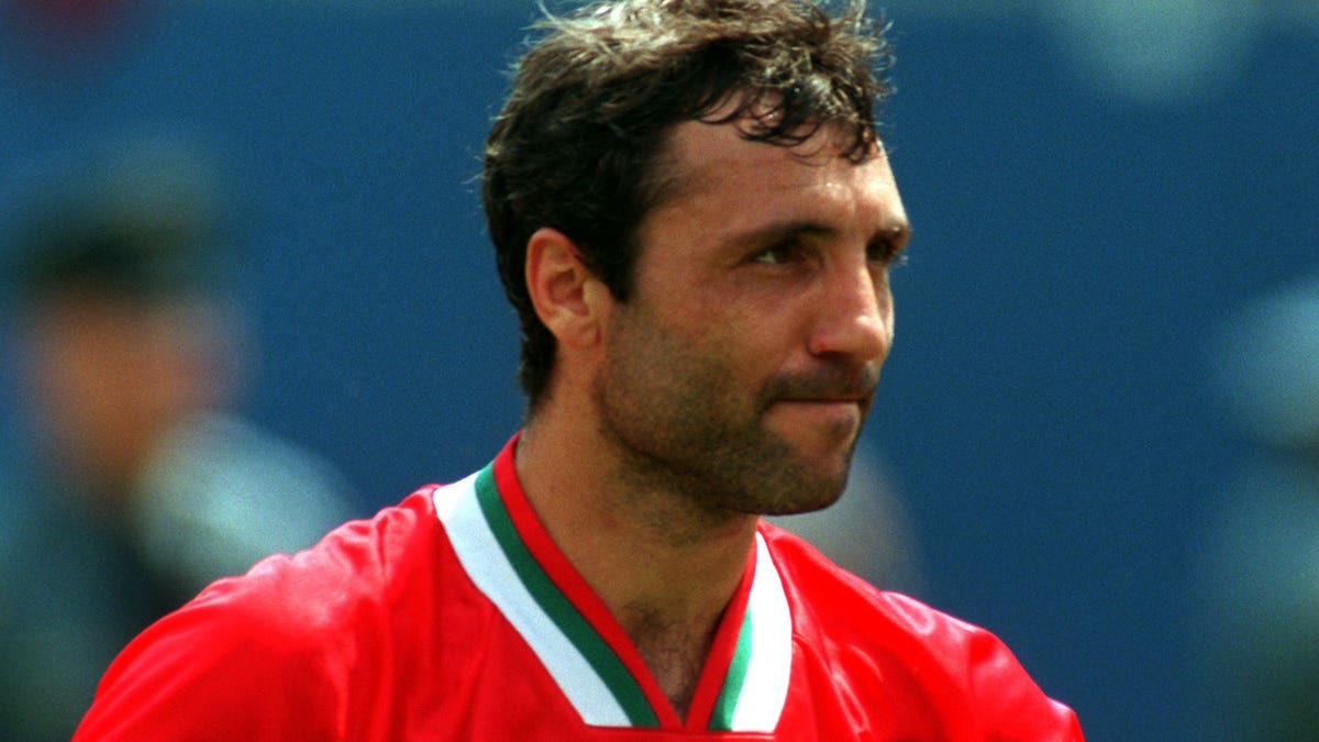 Bulgaria's Hristo Stoichkov was a breakout star. (Photo by Multhaup Oliver/picture alliance via Getty Images)