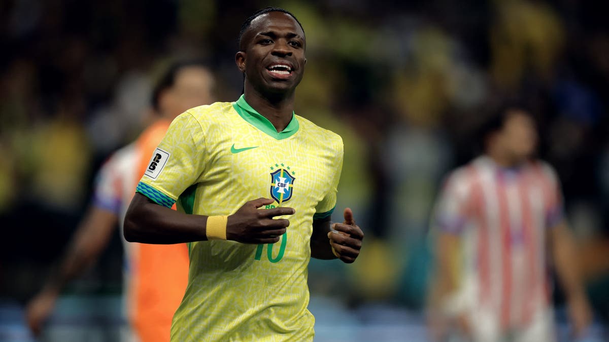 Can Vinicius Jr. join the group of elite World Cup players? (Photo by MIGUEL SCHINCARIOL/AFP via Getty Images)