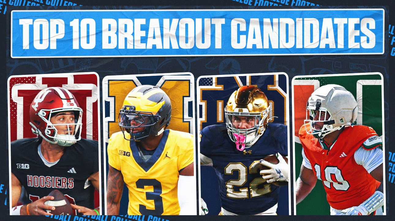 Top 10 Breakout Candidates Heading Into The 2026 College Football Season
