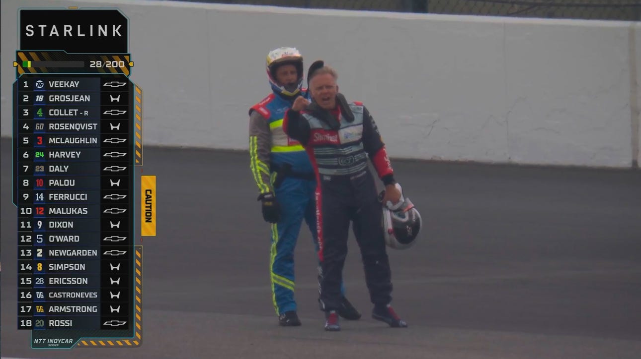 Indy 500: Ed Carpenter Appears To Curse Out Takuma Sato After Day-Ending Crash