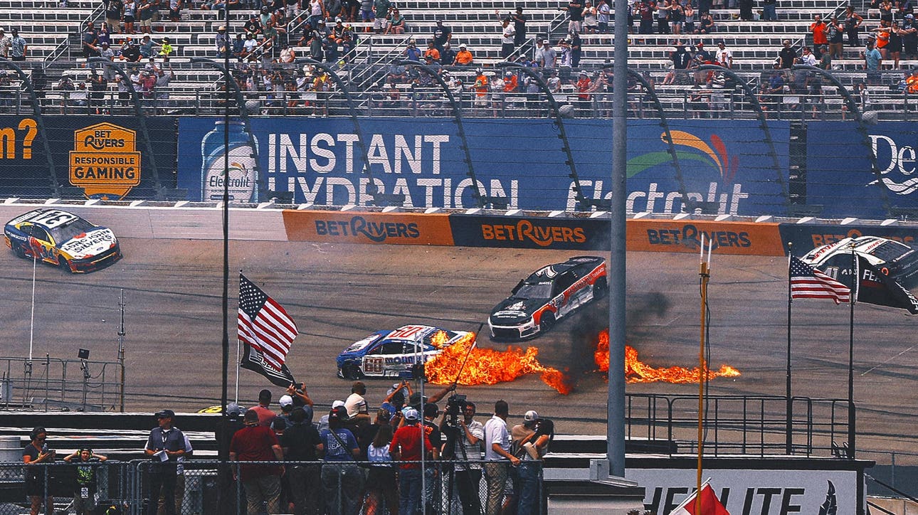 Ryan Preece’s Vehicle Bursts Into Flames After Early NASCAR All-Star Crash