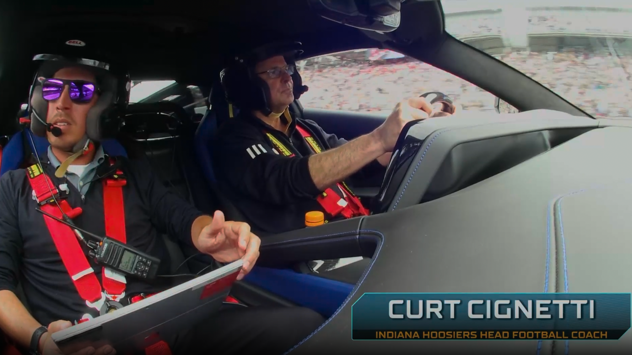 Indiana's Curt Cignetti Leads The Field As Indy 500 Honorary Pace Car Driver