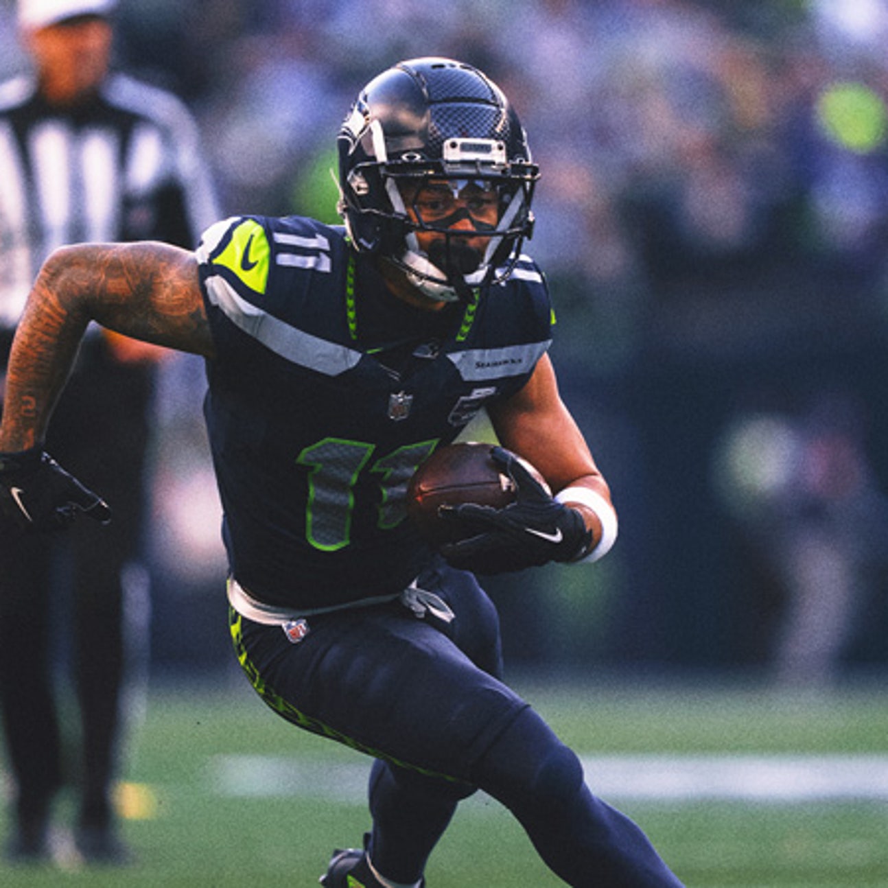 Seahawks Star Jaxon Smith-Njigba On NFL Trophy Gaffe: 'Getting