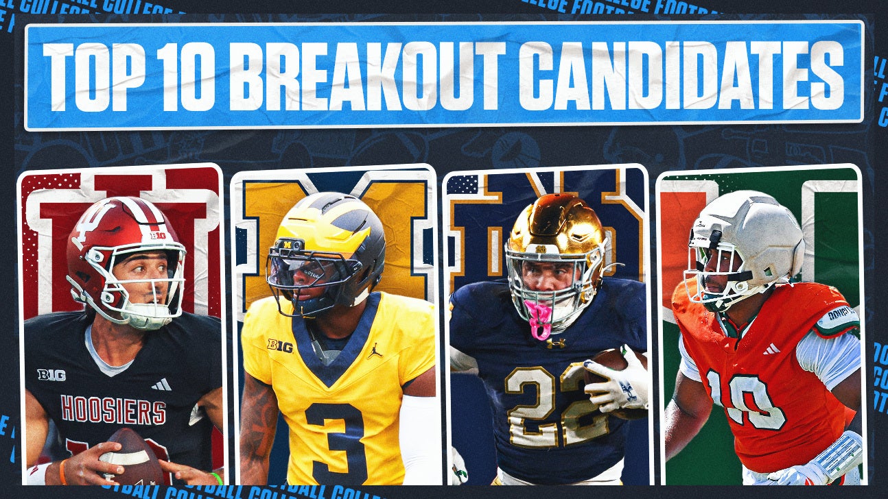 College Football Top 10 Breakout Candidates Heading Into The 2026 College Football Season