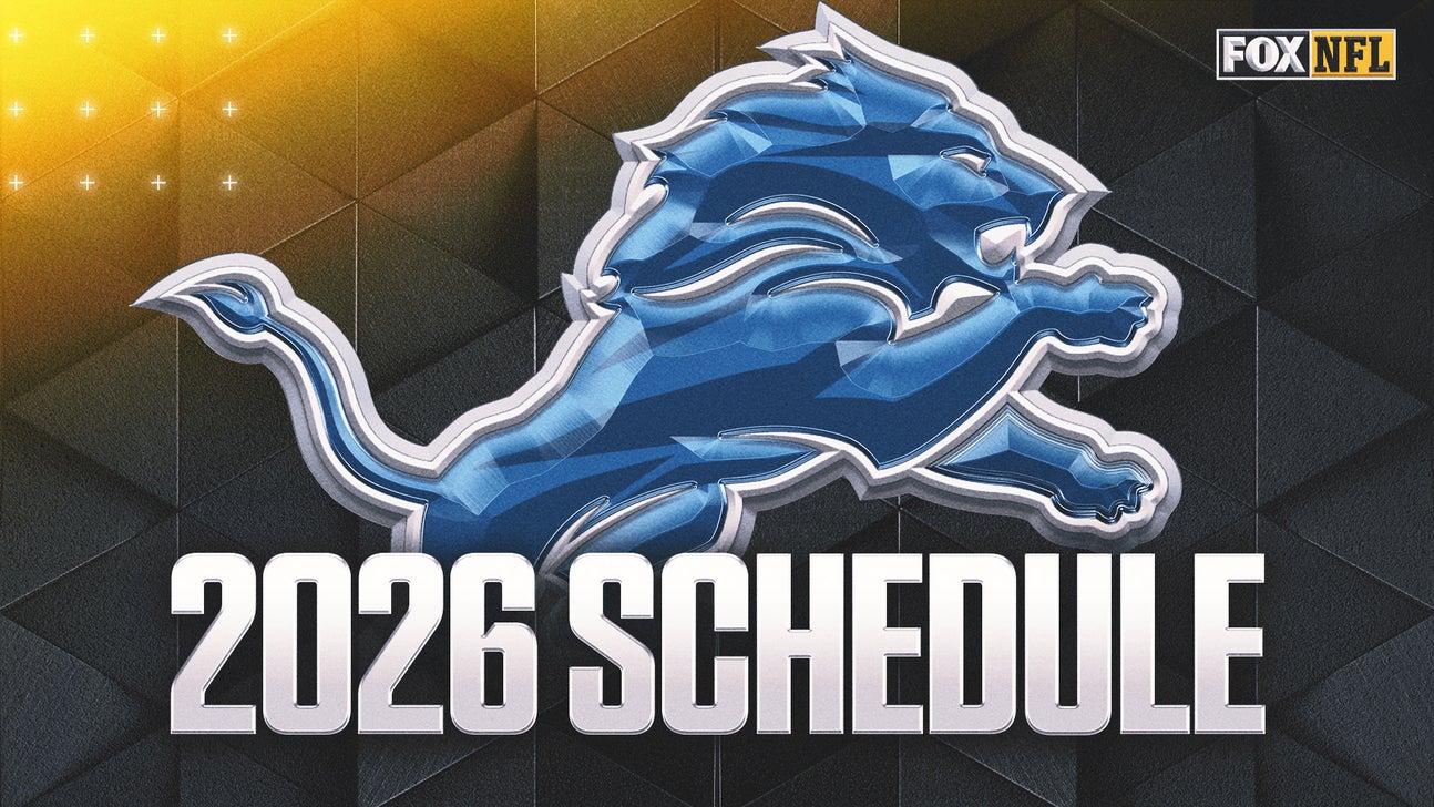 2026 Detroit Lions Schedule Win Loss Record Prediction And Full List 16x9lion 