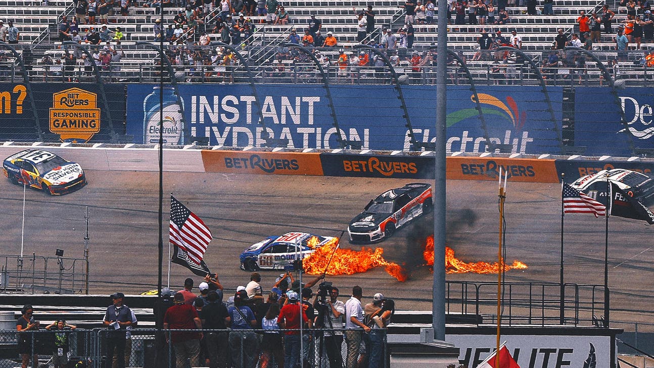 Ryan Preece’s Vehicle Bursts Into Flames After Early NASCAR All-Star Crash