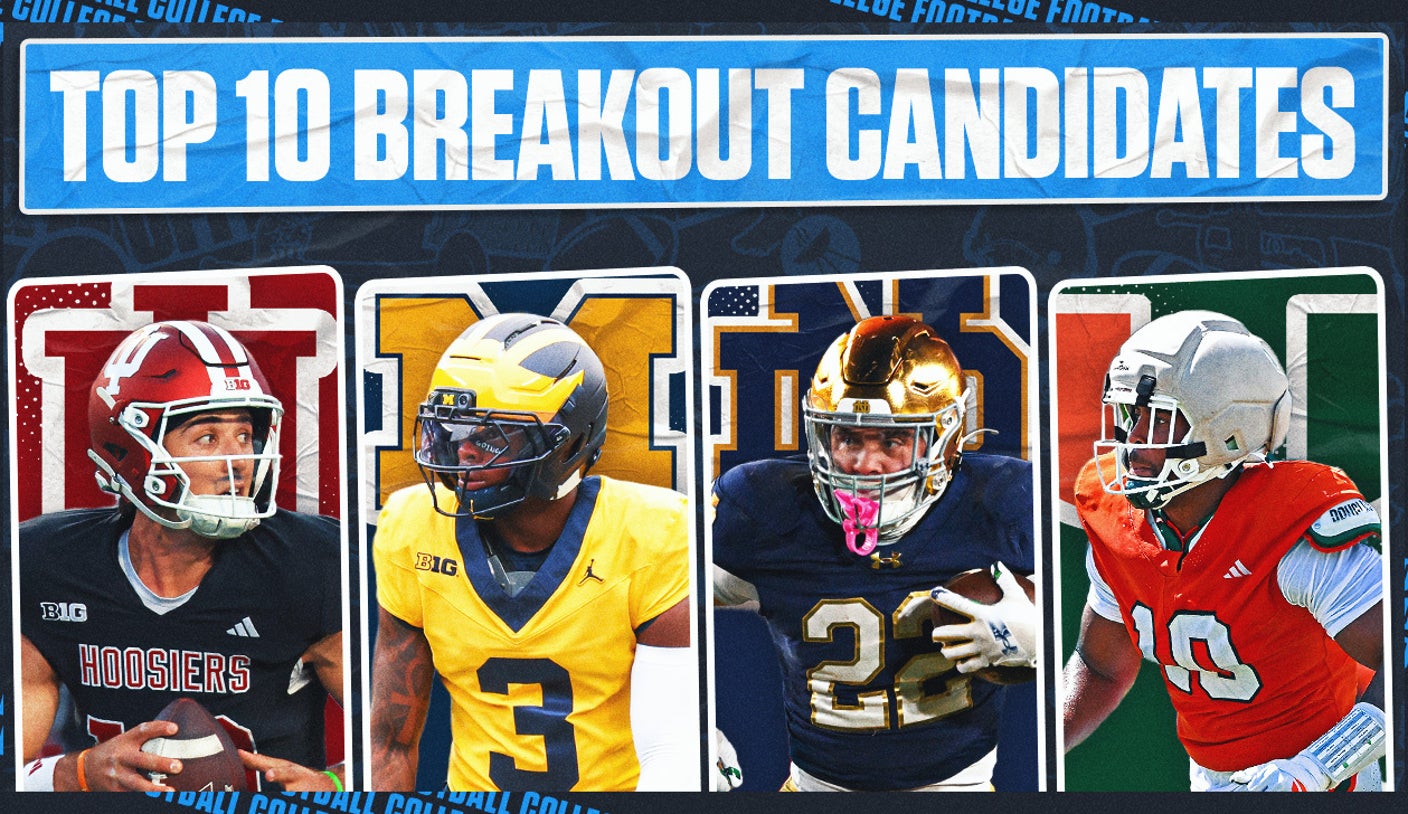 Top 10 Breakout Candidates Heading Into The 2026 College Football Season
