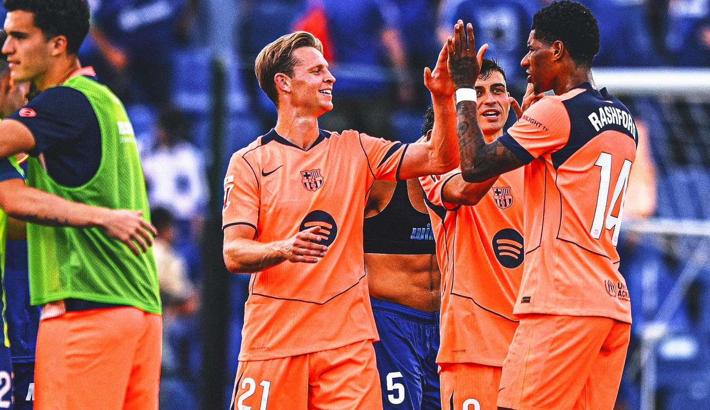 Frenkie De Jong On Marcus Rashford’s Impact At Barcelona: ‘He Really Adds A Lot’