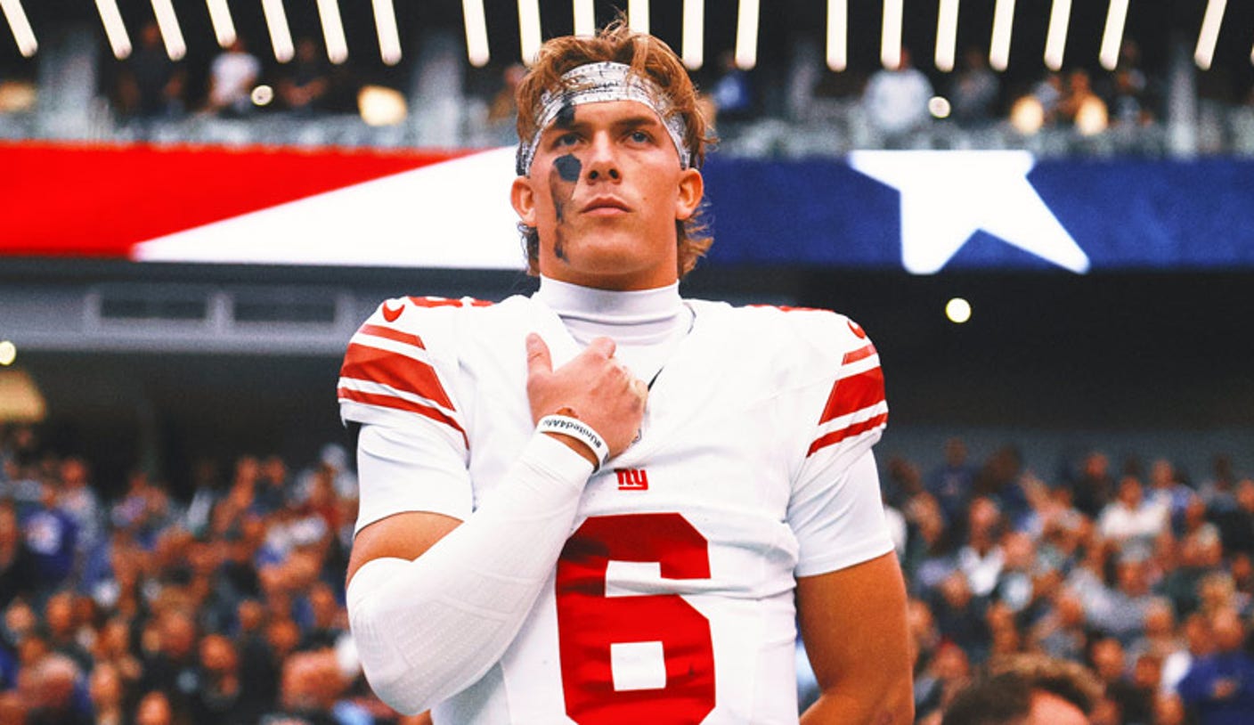 Giants QB Jaxson Dart on John Harbaugh: ‘Couldn’t Think of Better Coach’ to Have
