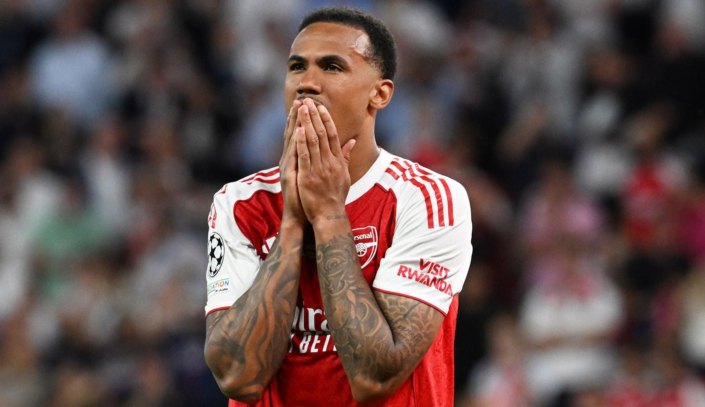 Arsenal's Gabriel Breaks Silence On 'Painful' Champions League Final Penalty Miss