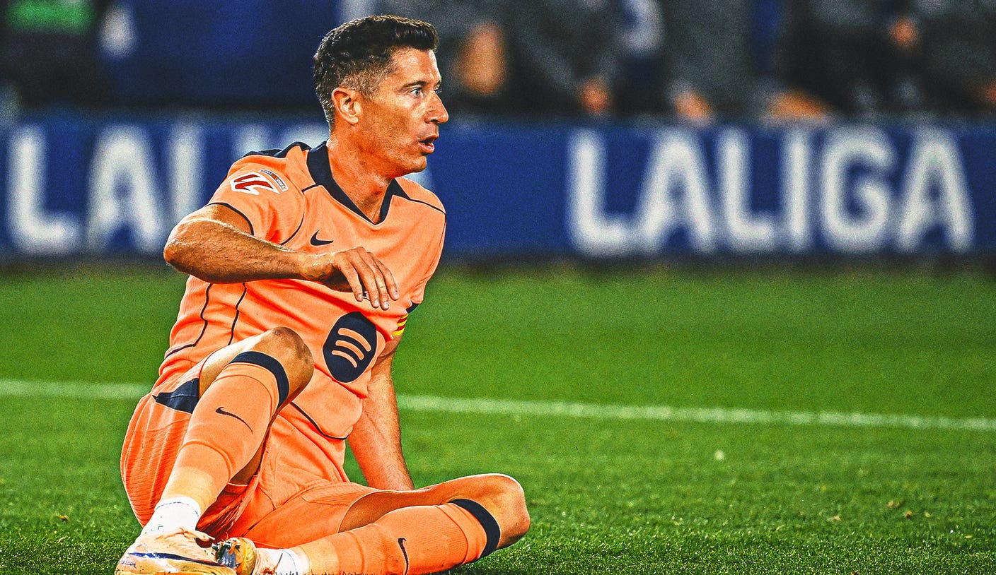 Robert Lewandowski Eyed By Saudi Pro League Club With Barcelona Exit Likely