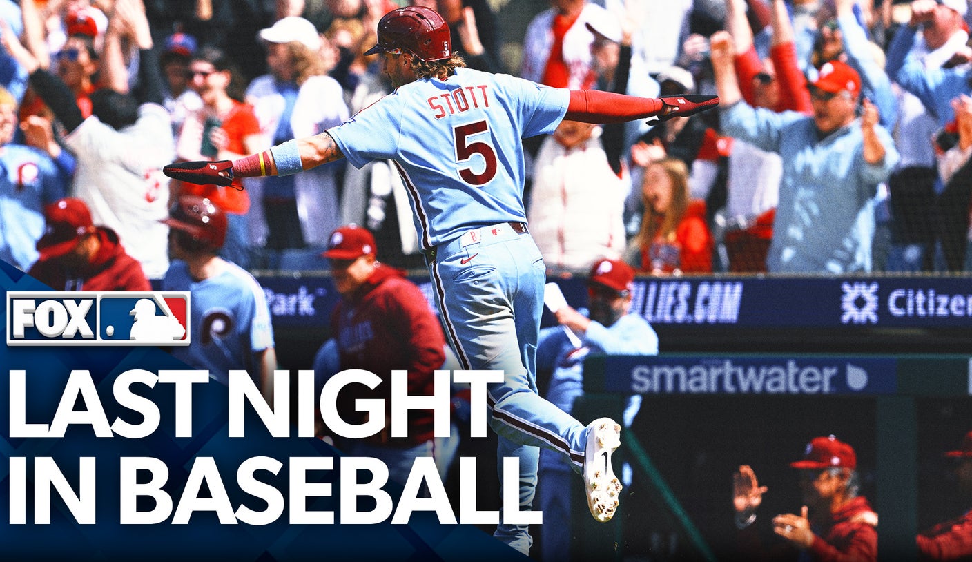 Last Night in Baseball: Phillies Walk Off Giants Twice in One Day