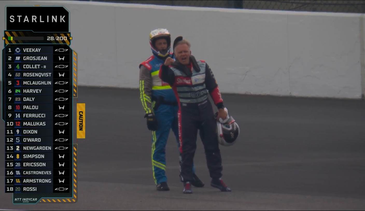 Indy 500: Ed Carpenter Appears To Curse Out Takuma Sato After Day-Ending Crash