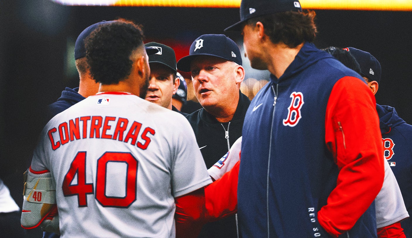 Benches Empty Without Any Fighting During Tigers-Red Sox Game