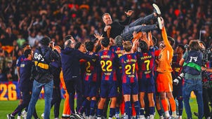 NEXT Trending Image: Grieving Hansi Flick Leads Barcelona to La Liga Title With Win Over Real Madrid