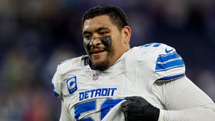 DETROIT LIONS Trending Image: Lions HC Dan Campbell On All-Pro Penei Sewell Changing Spots: He 'Can Do It All'