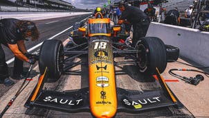 NASCAR Trending Image: Romain Grosjean's No. 18 Car Will Have Kyle Busch's Font At The INDY 500