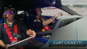 COLLEGE FOOTBALL Trending Image: Indiana's Curt Cignetti Leads The Field As Indy 500 Honorary Pace Car Driver