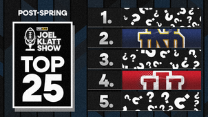 NEXT Trending Image: 2026 College Football Rankings: Oregon, Notre Dame Highlight Post-Spring Top 25