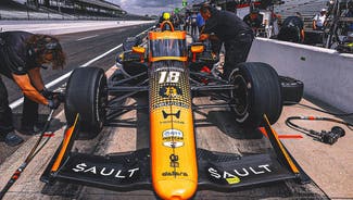 Next Story Image: Romain Grosjean's No. 18 Car Will Have Kyle Busch's Font At The INDY 500