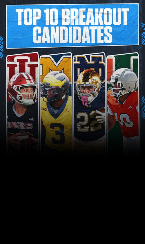 Top 10 Breakout Candidates Heading Into The 2026 College Football Season