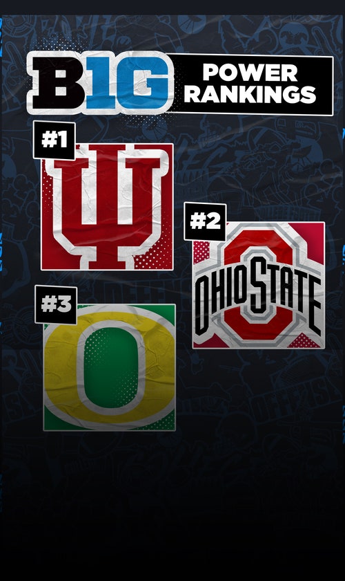 Big Ten Power Rankings: Indiana Leads the Pack, Ohio State and Oregon Close Behind
