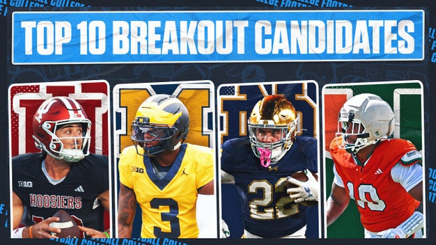 Top 10 Breakout Candidates Heading Into The 2026 College Football Season