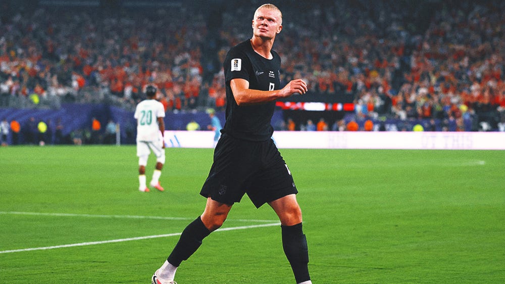 Erling Haaland Insists Norway 'Absolutely Not' Contenders for World Cup Trophy