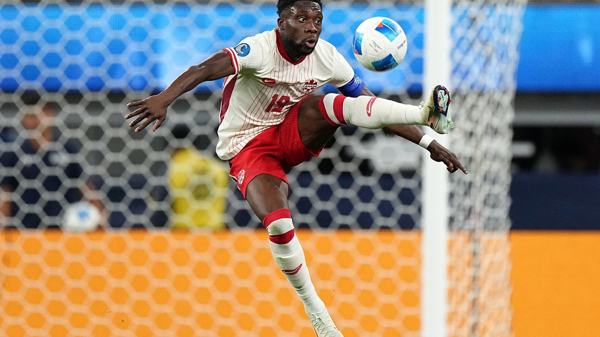 Canada will go as far as its star, Alphonso Davies, leads it. (Michael Owens/Getty Images)