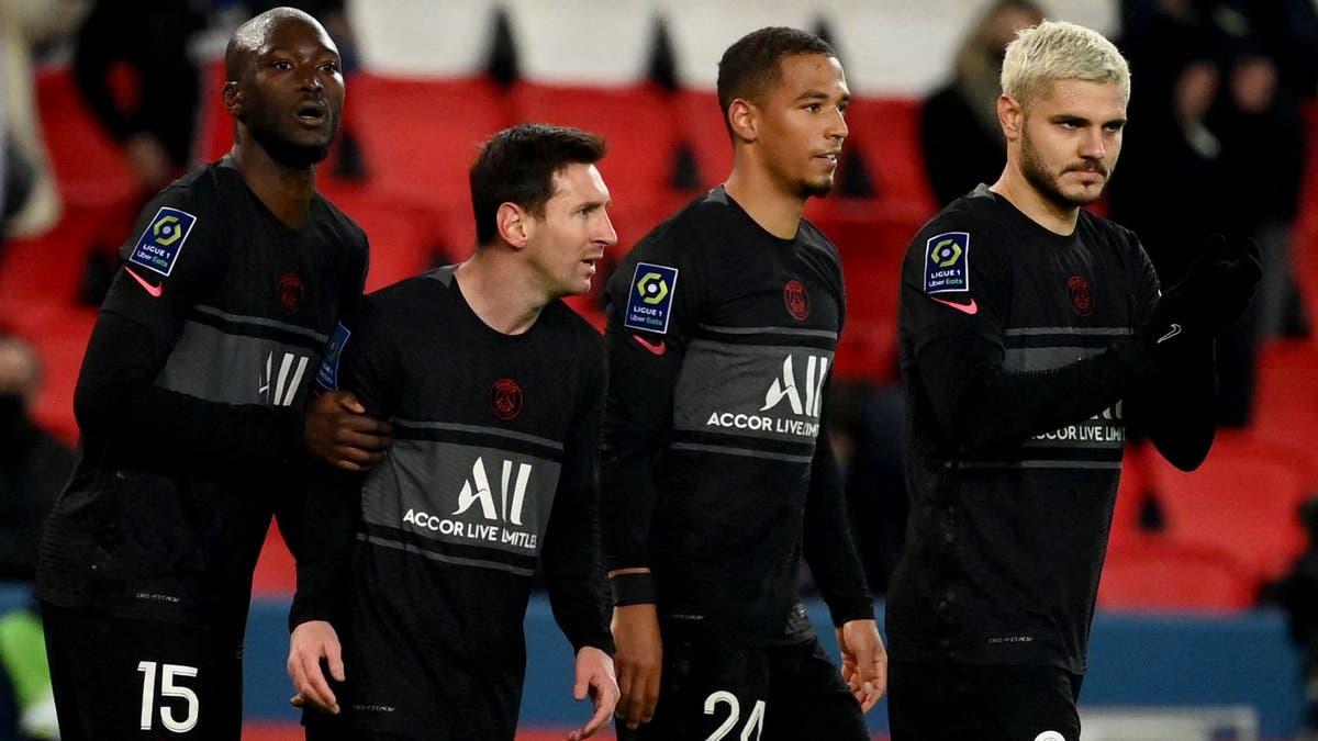 Danilo Pereira Lionel Messi PSG