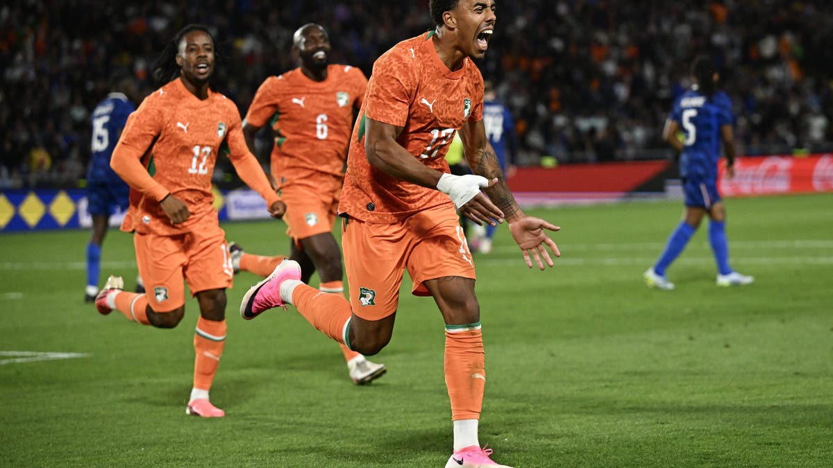 Guéla Doué was the standout player of the match. (Photo by Loic VENANCE / AFP via Getty Images)