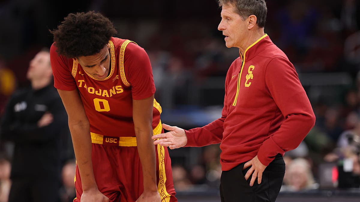 USC head coach Eric Musselman has gone 35-32 in two seasons with the Trojans. (Photo by Michael Reaves/Getty Images)