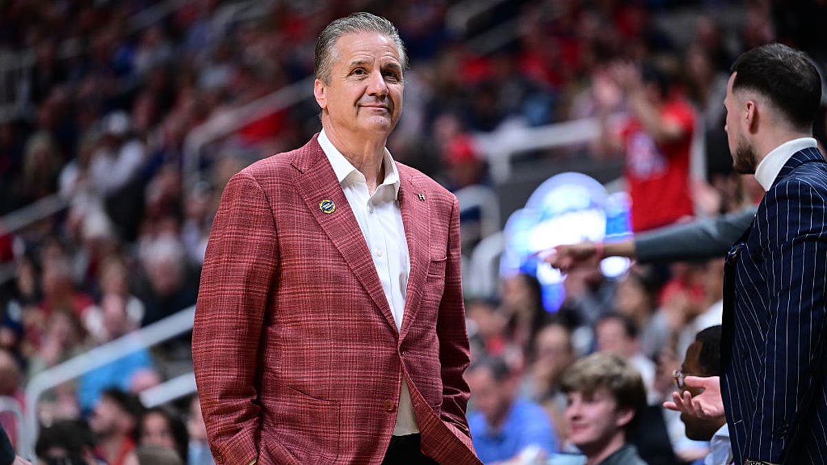 John Calipari has transferred his success from Kentucky to Arkansas, leading the Razorbacks to the NCAA Tournament in each of his two seasons. (Photo by Ben Solomon/NCAA Photos via Getty Images)