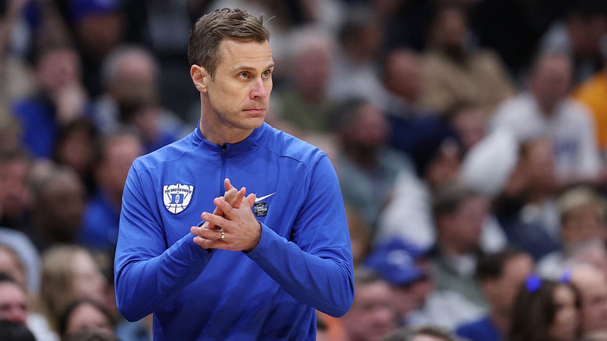 Jon Scheyer has posted a 124-25 record in four seasons as Duke's head coach. (Photo by Emilee Chinn/Getty Images)