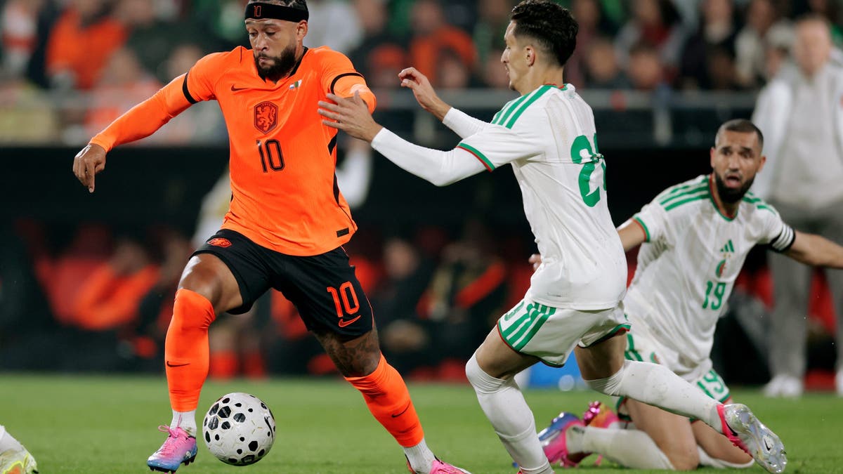 Memphis Depay is +180 to score in Netherlands' opening 2026 FIFA World Cup match against Japan (Photo by Joris Verwijst/Soccrates/Getty Images).