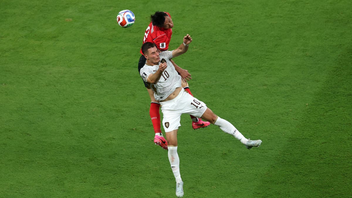 Patrik Schick is +160 to score in Czechia's second group stage match of the 2026 FIFA World Cup against South Africa (Photo by Lars Baron/Getty Images).