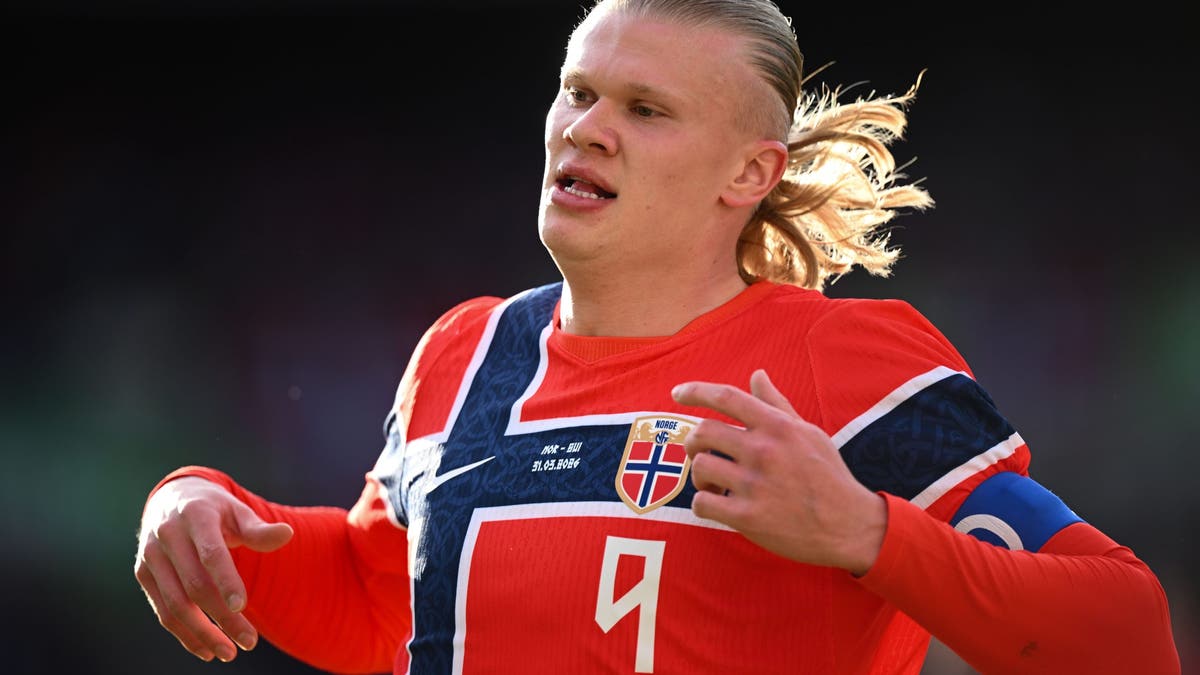 Erling Haaland of Norway is set to bring his superstar status to the World Cup. (Photo by Stuart Franklin/Getty Images)