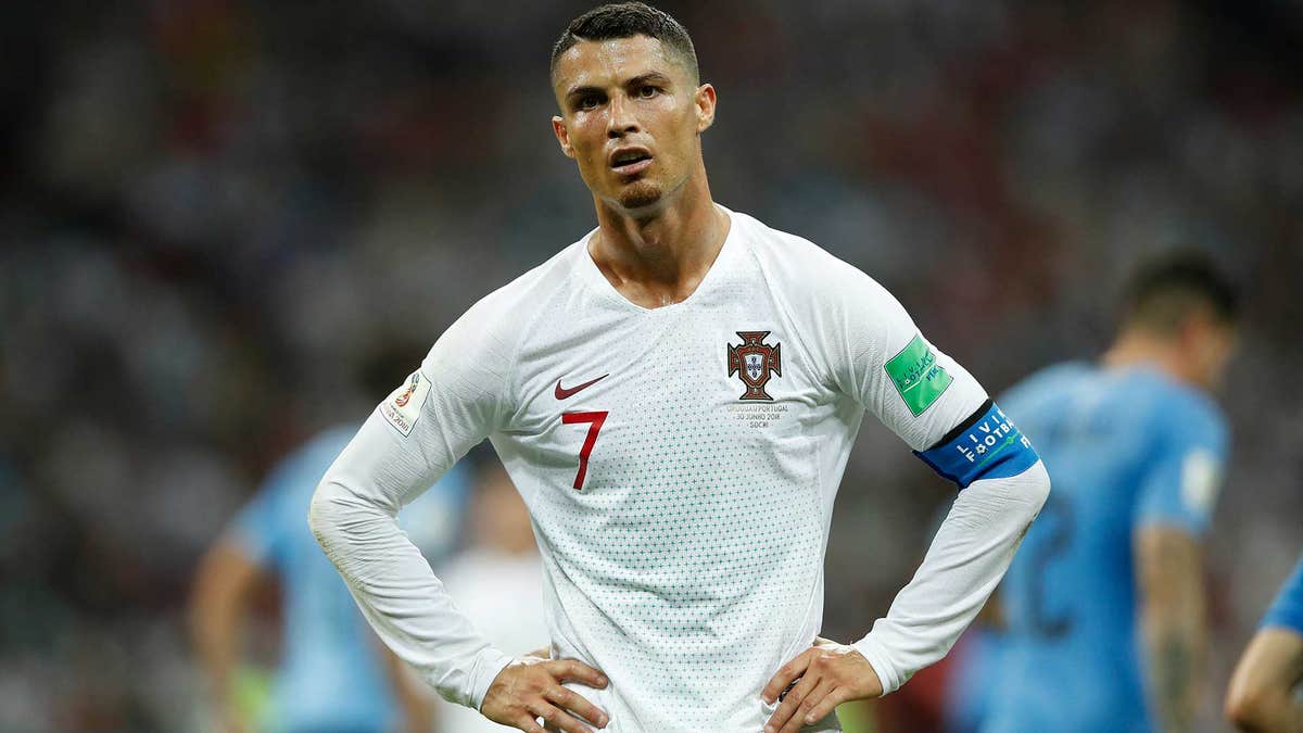 Ronaldo scored four goals during the 2018 World Cup.