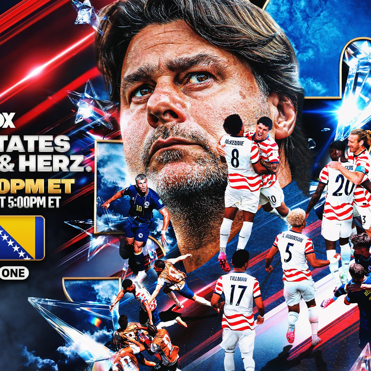 USA Faces Bosnia in World Cup Round of 32