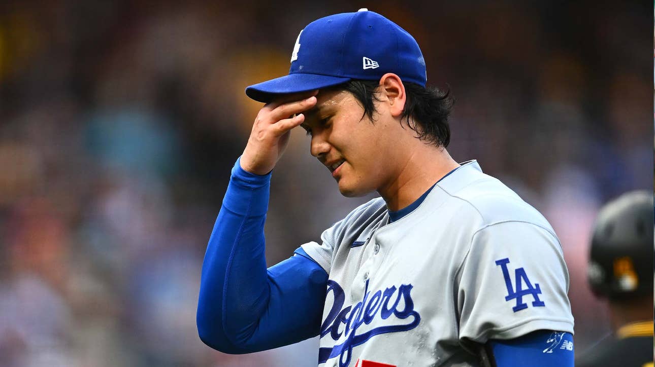 Dodgers’ Shohei Ohtani Exits Early Against Pirates Due to Left Knee Inflammation