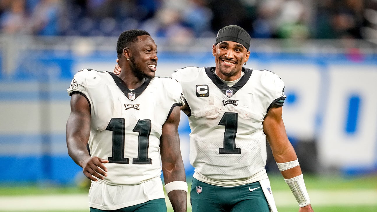 A.J. Brown On Jalen Hurts Relationship After Eagles Trade: 'There's No Bad Blood'