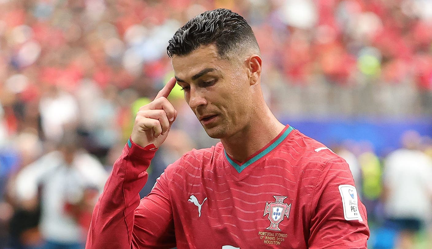 Cristiano Ronaldo Walks Off Alone As Team Thanks Fans After Shocking DR Congo Draw