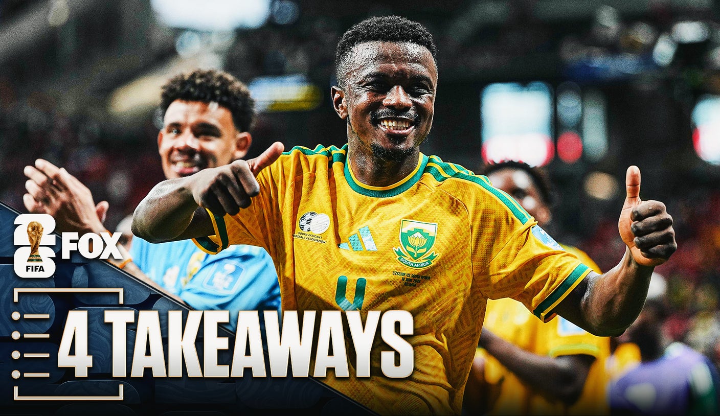 4 Takeaways From South Africa's Last-Minute Draw vs. Czechia At The World Cup