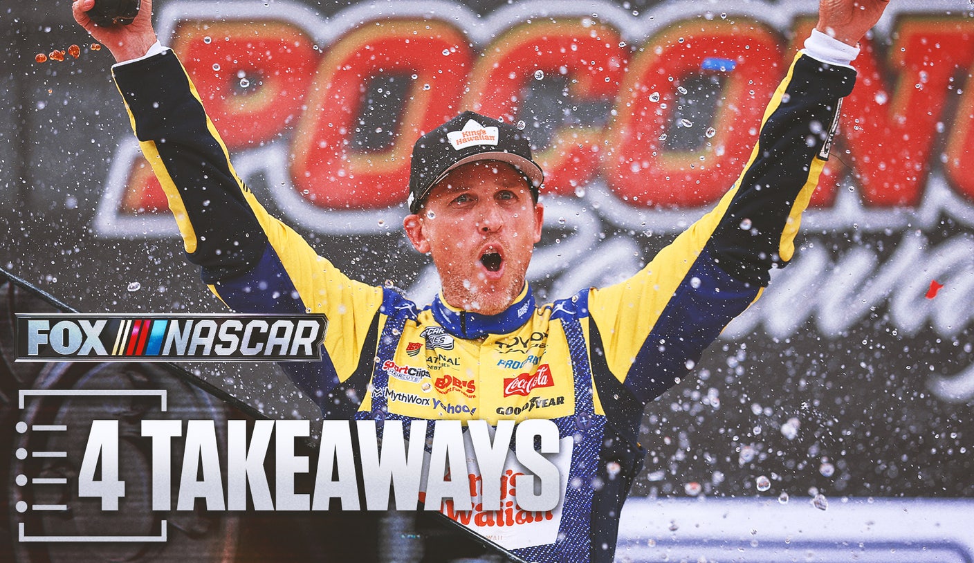 4 Takeaways From Denny Hamlin's Pocono Win & Michael Jordan's