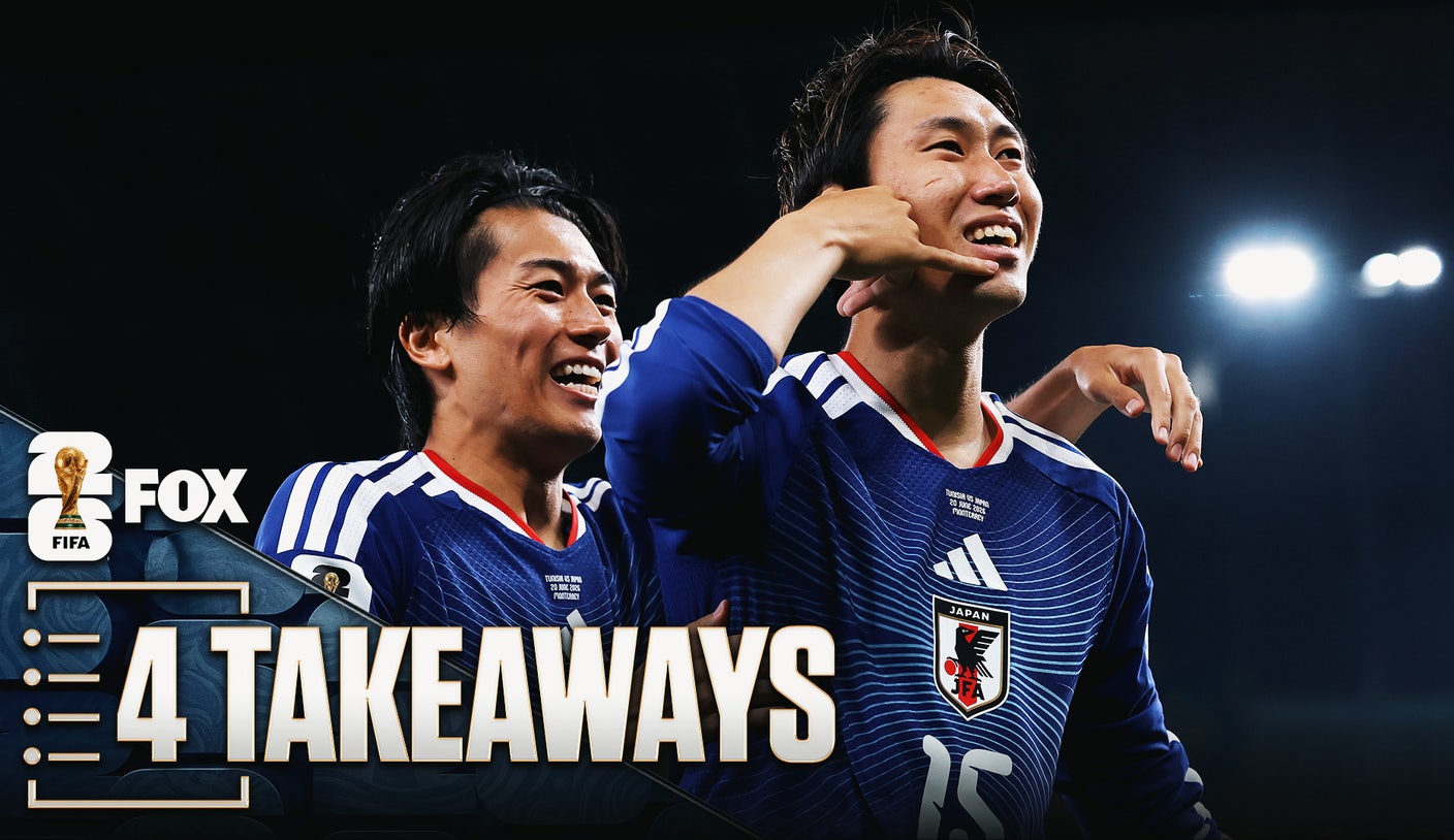 4 Takeaways From Japan's Superb Win Over Tunisia At World Cup
