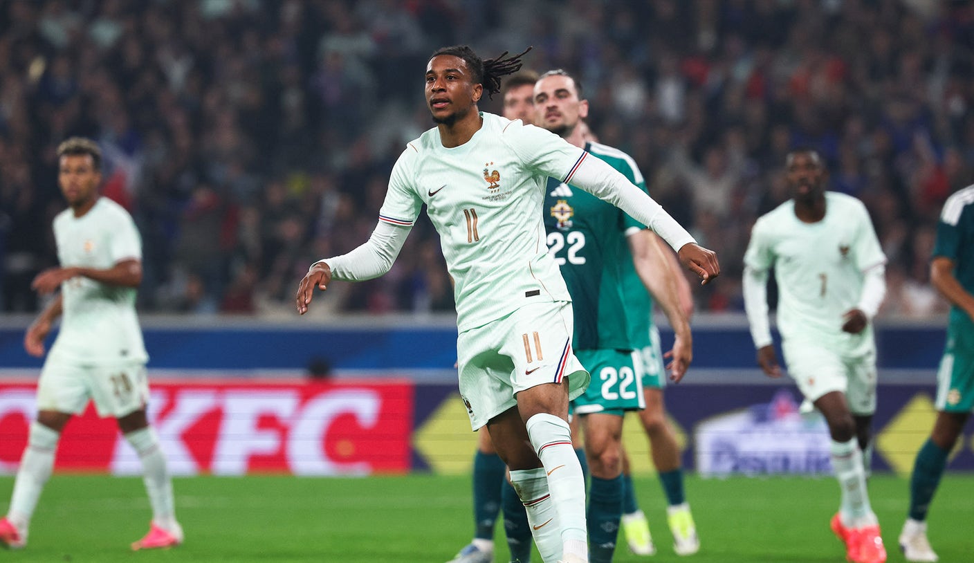 Michael Olise Completes Hat Trick As France Cruises Past Northern Ireland