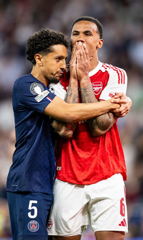 Why Marquinhos Hugged Gabriel After Arsenal's Champions League Final Penalty Miss