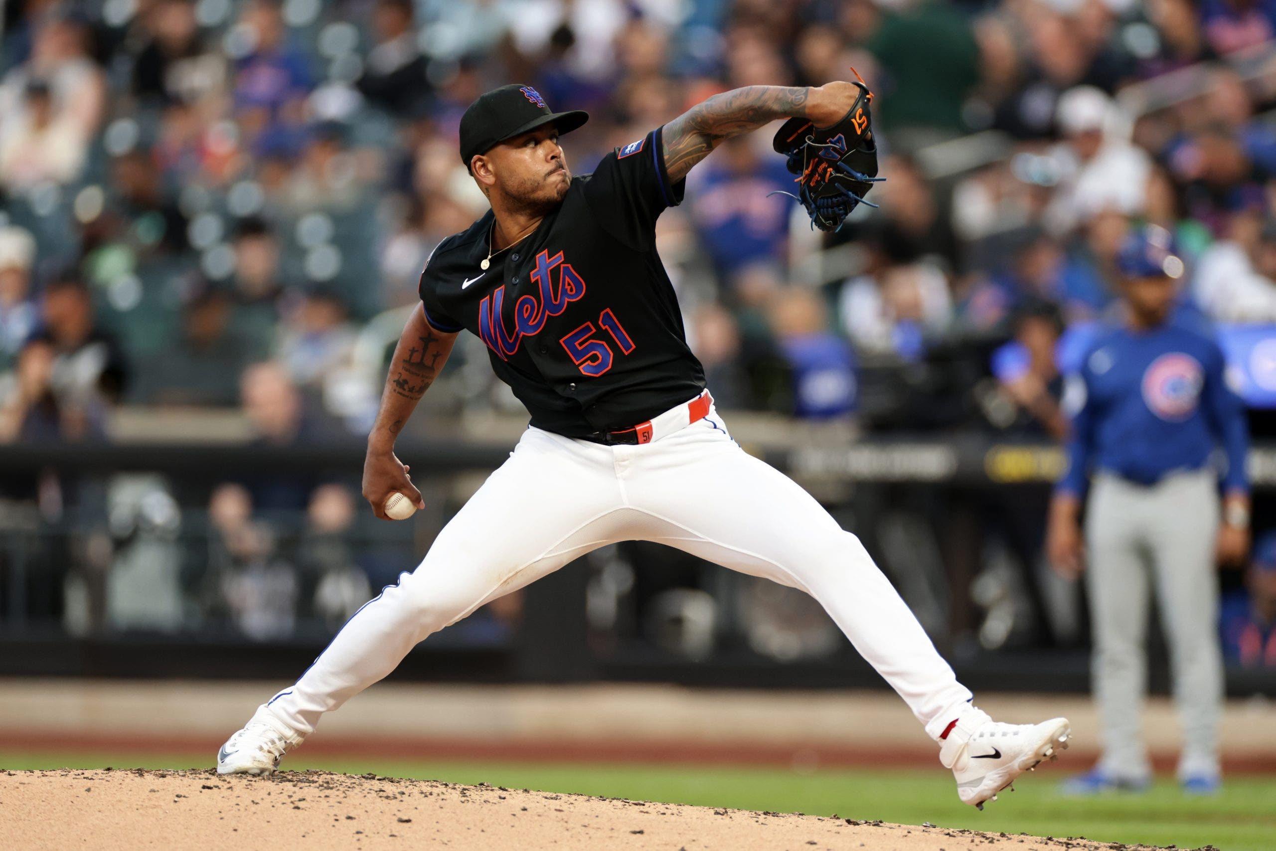 Freddy Peralta earned an All-Star nod in 2021 and 2025. (Photo by Adam Hunger/Getty Images)