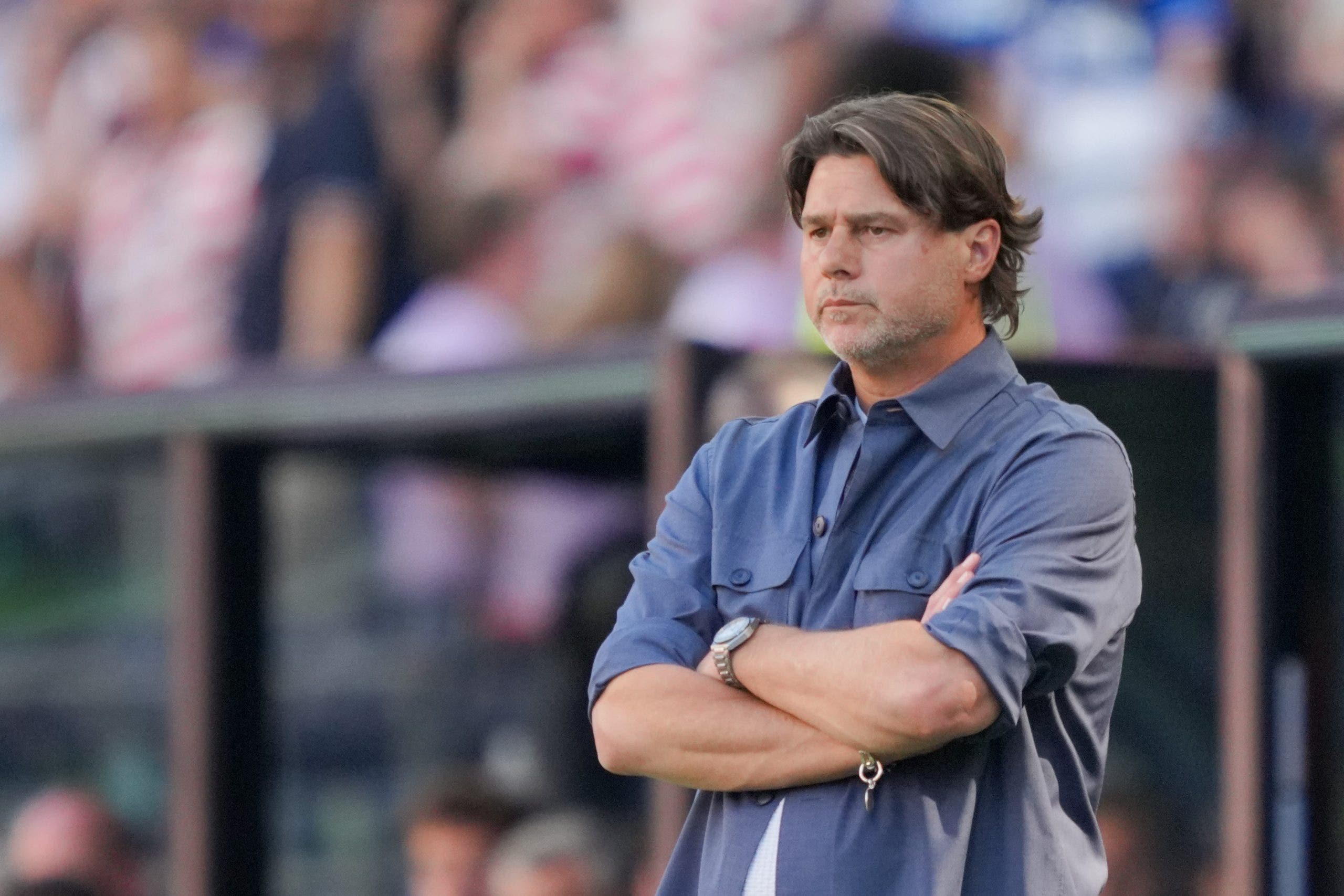 United States head coach Mauricio Pochettino's future with the national team is uncertain following the World Cup. (John Todd/ISI Photos/ISI Photos via Getty Images)